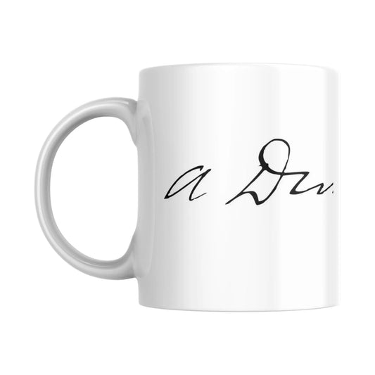 Mug Signature d'Alexandre Dumas fils (partie gauche) - Place des Images