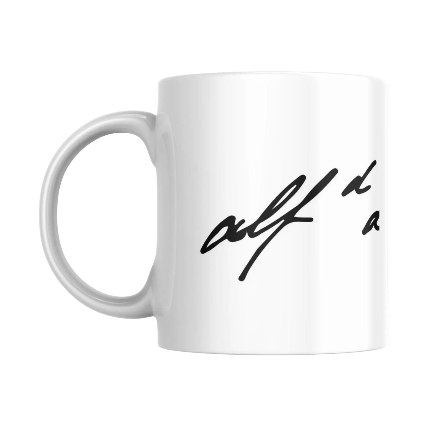 Mug Signature d'Alfred de Musset (Partie gauche) - Place des Images