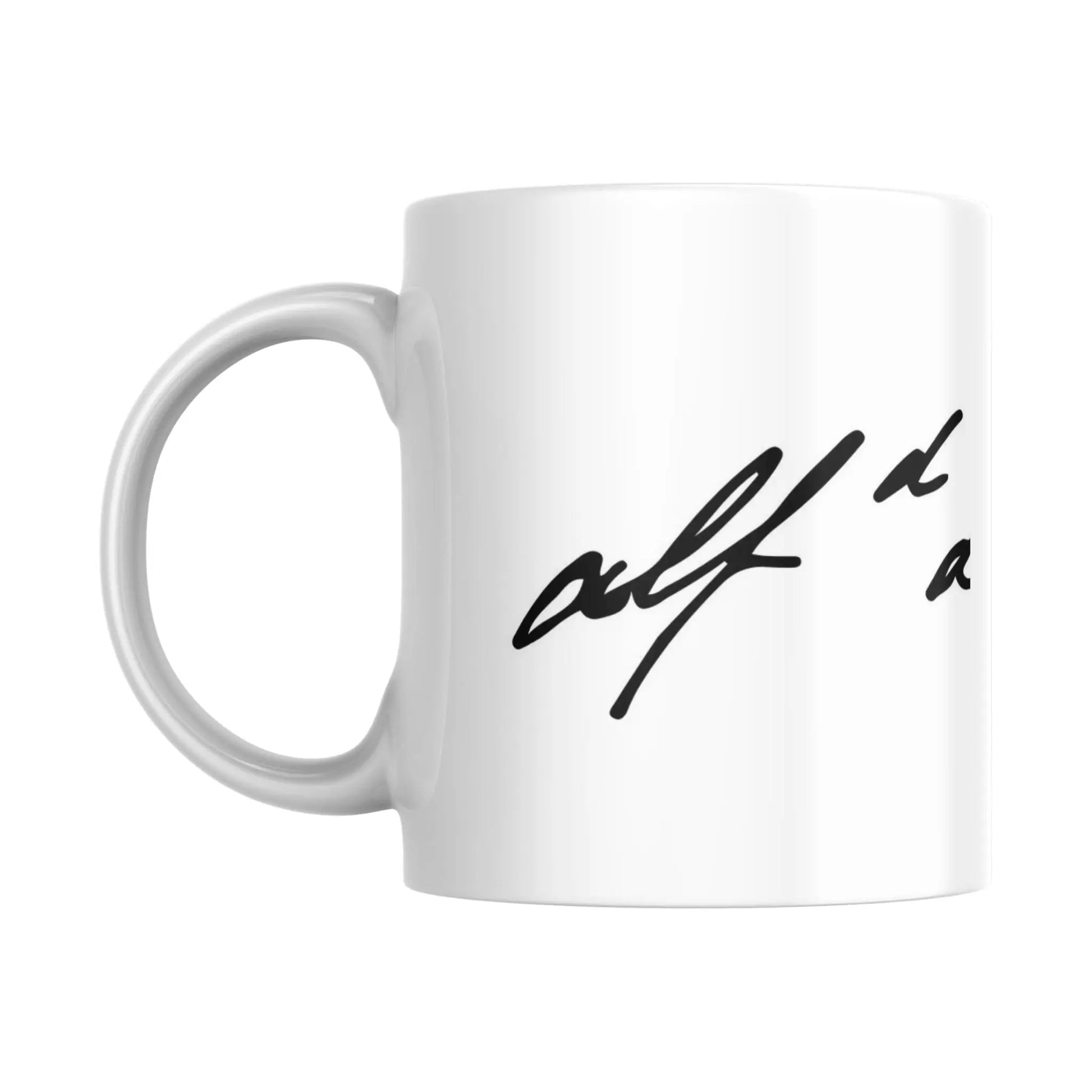 Mug Signature d'Alfred de Musset (Partie gauche) - Place des Images