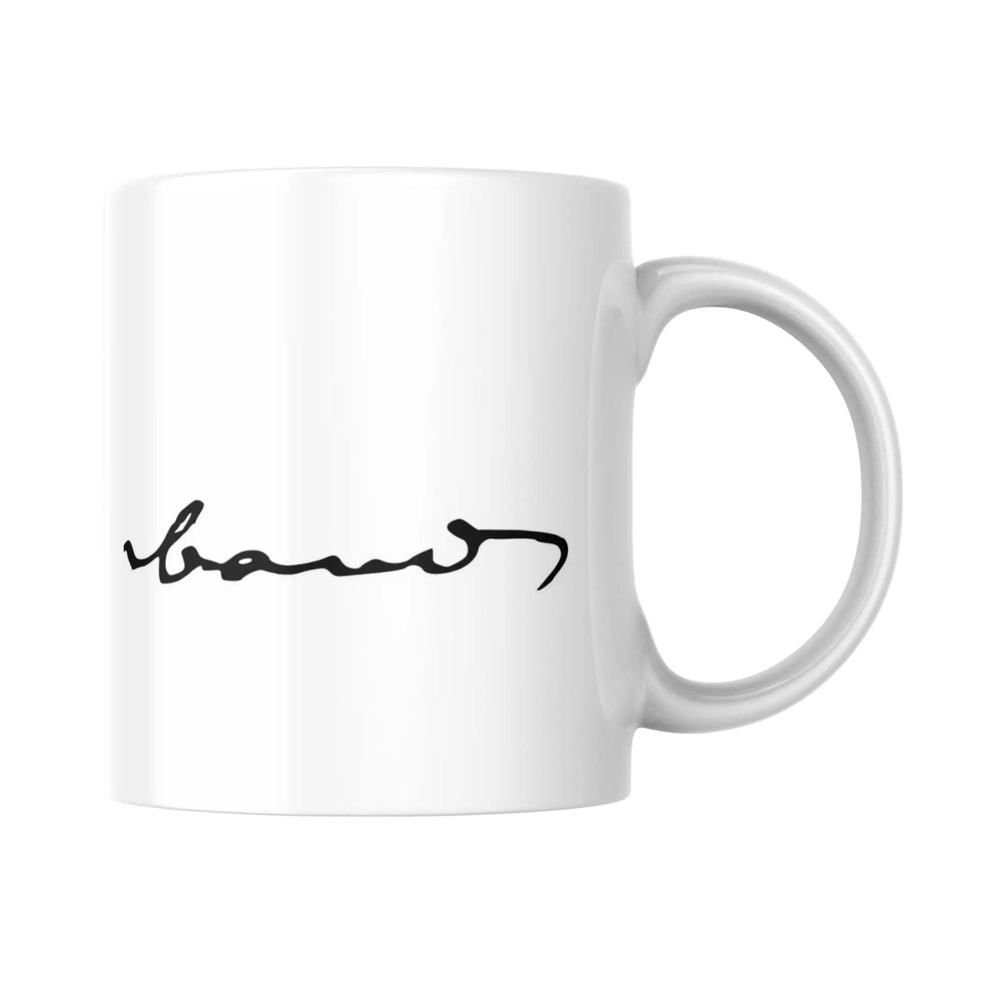Mug Signature d'Arthur Rimbaud (partie droite) - Place des Images