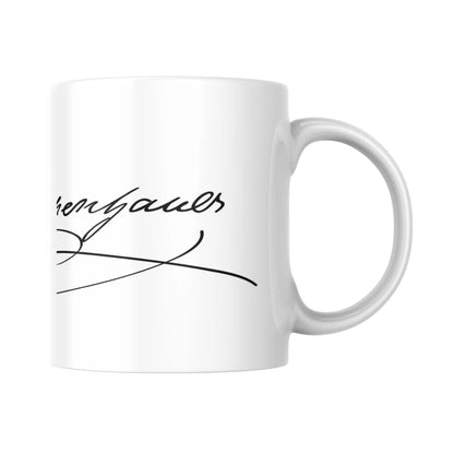 Mug Signature d'Arthur Schopenhauer  (partie droite) - Place des Images