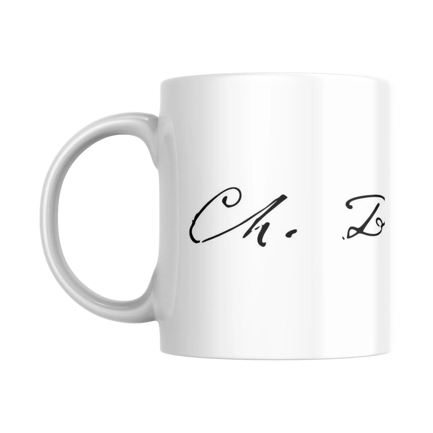 Mug Signature de Charles Baudelaire (partie gauche) - Place des Images