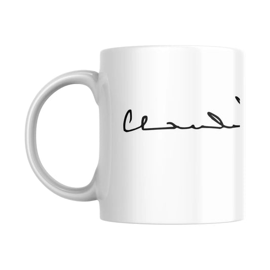 Mug Signature de Claude Debussy (partie gauche) - Place des Images