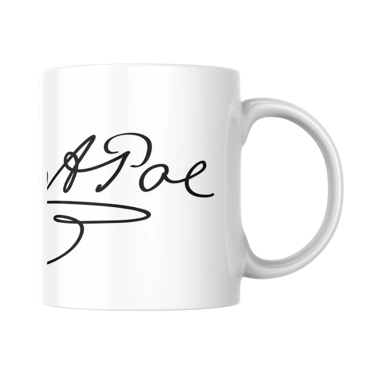 Mug Signature d'Edgar Allan Poe (partie droite) - Place des Images