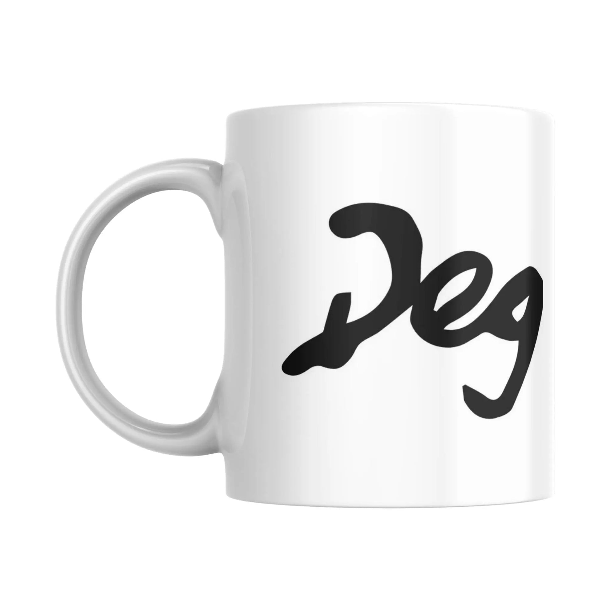 Mug Signature d'Edgar Degas (partie gauche) - Place des Images