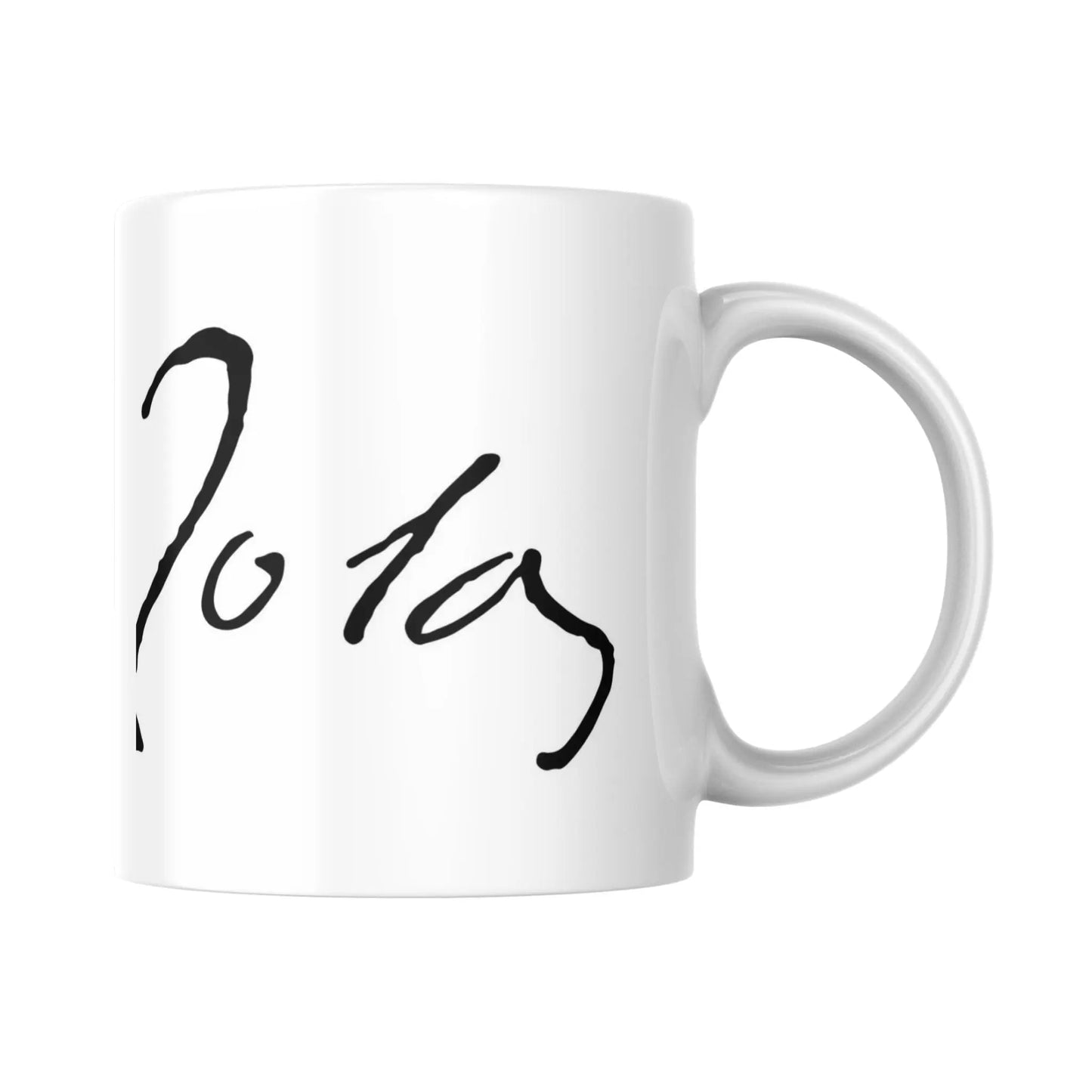 Mug Signature d'Emile Zola (partie droite) - Place des Images