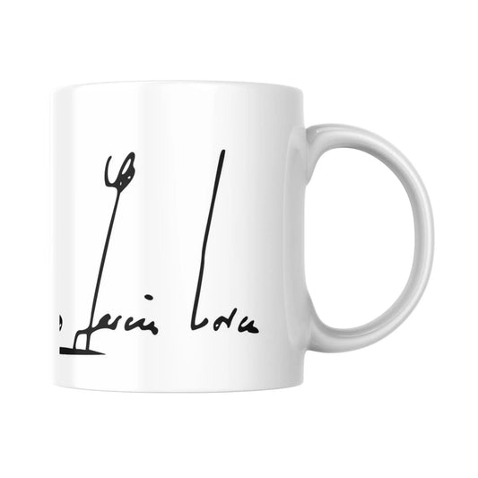 Mug Signature de Federico García Lorca (partie droite) - Place des Images