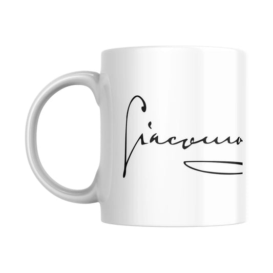 Mug Signature de Giacomo Puccini (partie gauche) - Place des Images