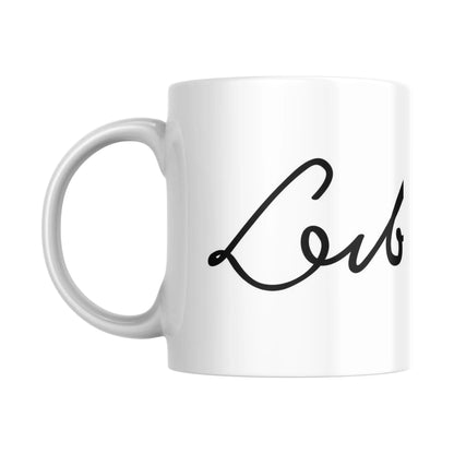 Mug Signature de Gottfried Wilhelm Leibniz (partie gauche) - Place des Images