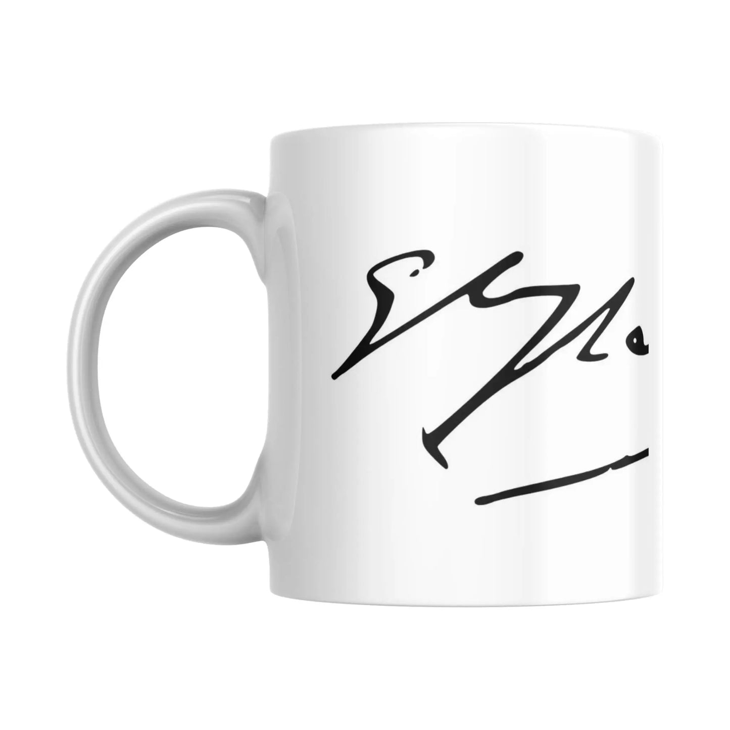 Mug Signature de Gustave Flaubert (partie gauche) - Place des Images