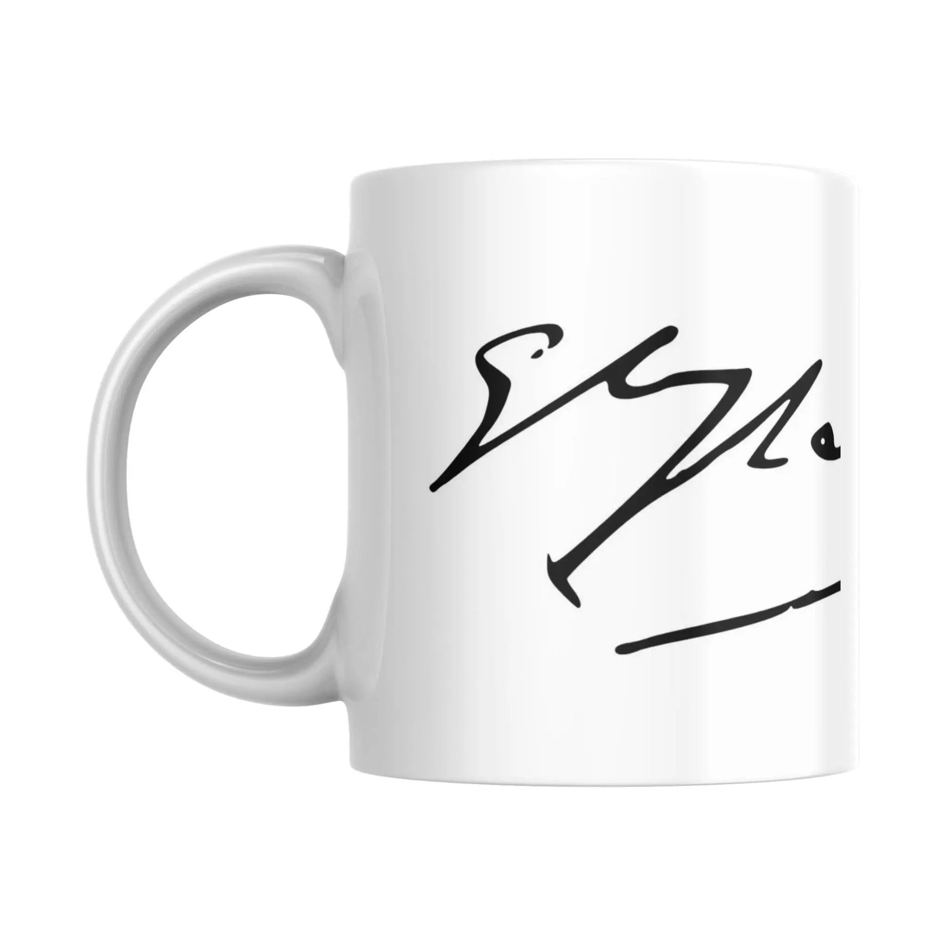 Mug Signature de Gustave Flaubert (partie gauche) - Place des Images