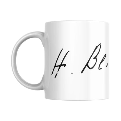Mug Signature d'Henri Bergson (partie gauche) - Place des Images