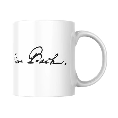 Mug Signature de Jean-Sébastien Bach (partie droite) - Place des Images