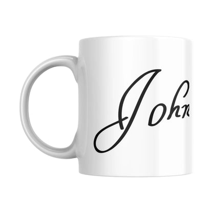 Mug Signature de John Locke (partie gauche) - Place des Images