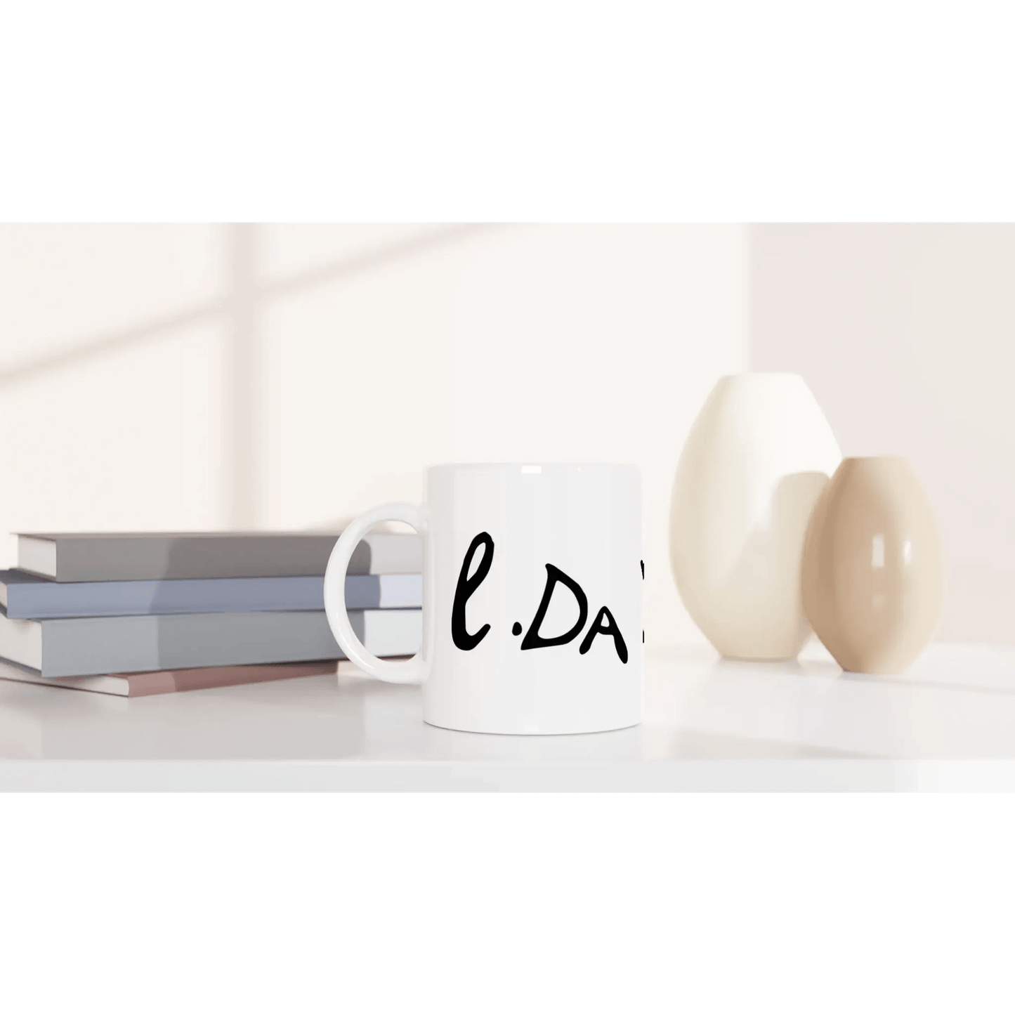 Tasse Signature : Léonard de Vinci - Place des Images