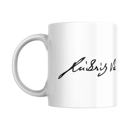 Mug Signature de Ludwig van Beethoven (partie gauche) - Place des Images