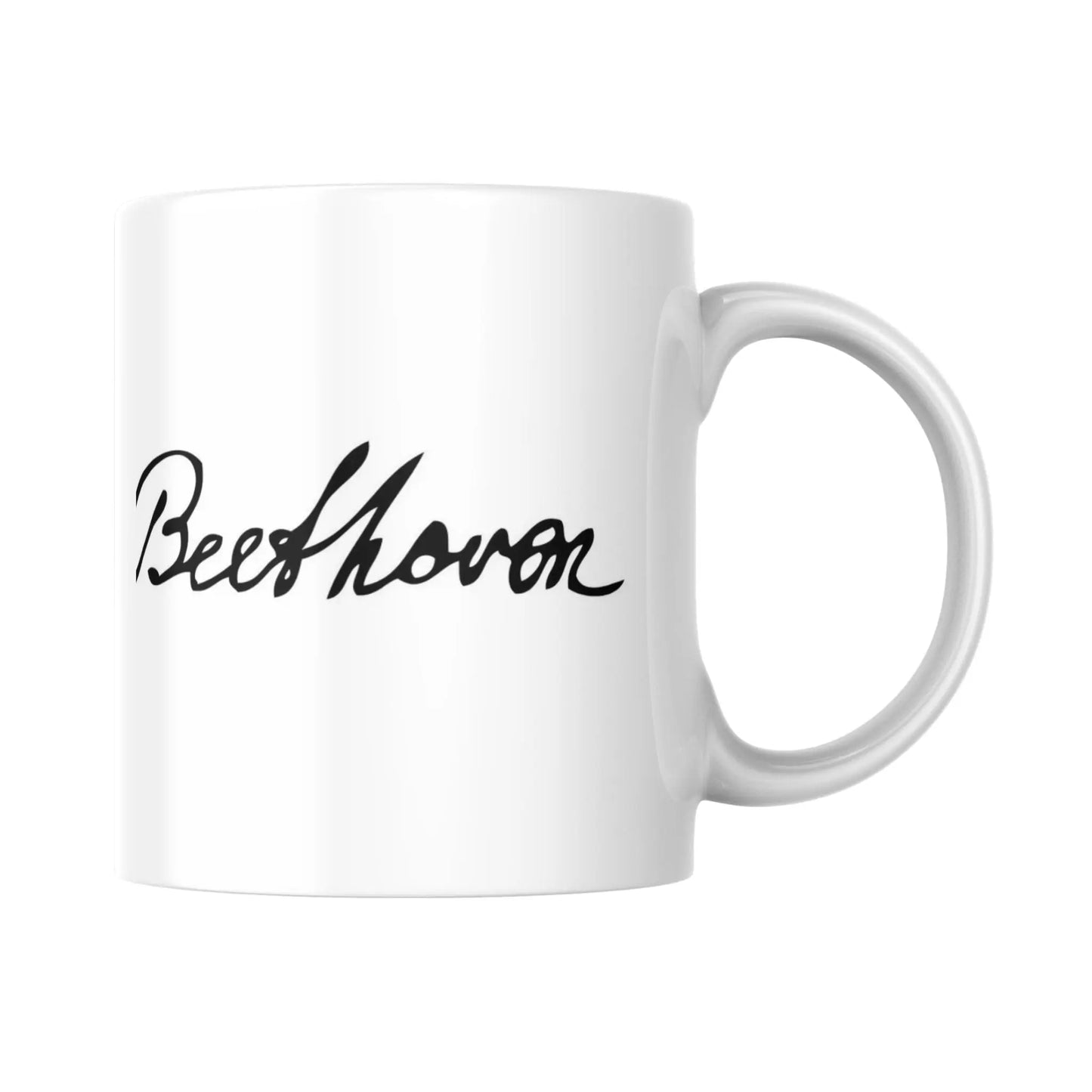 Mug Signature de Ludwig van Beethoven (partie droite) - Place des Images