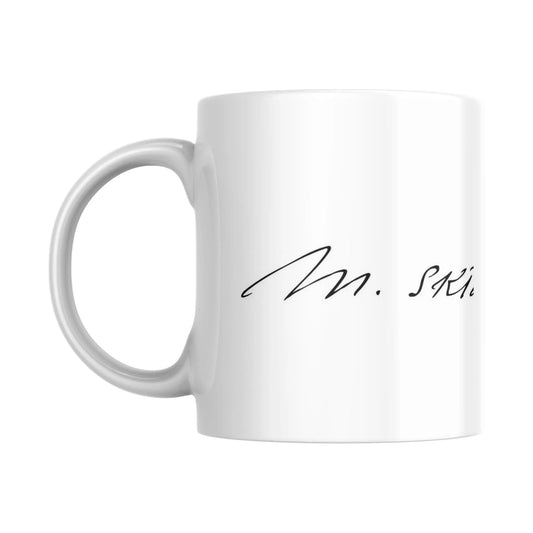 Mug Signature de Marie Curie (partie gauche) - Place des Images