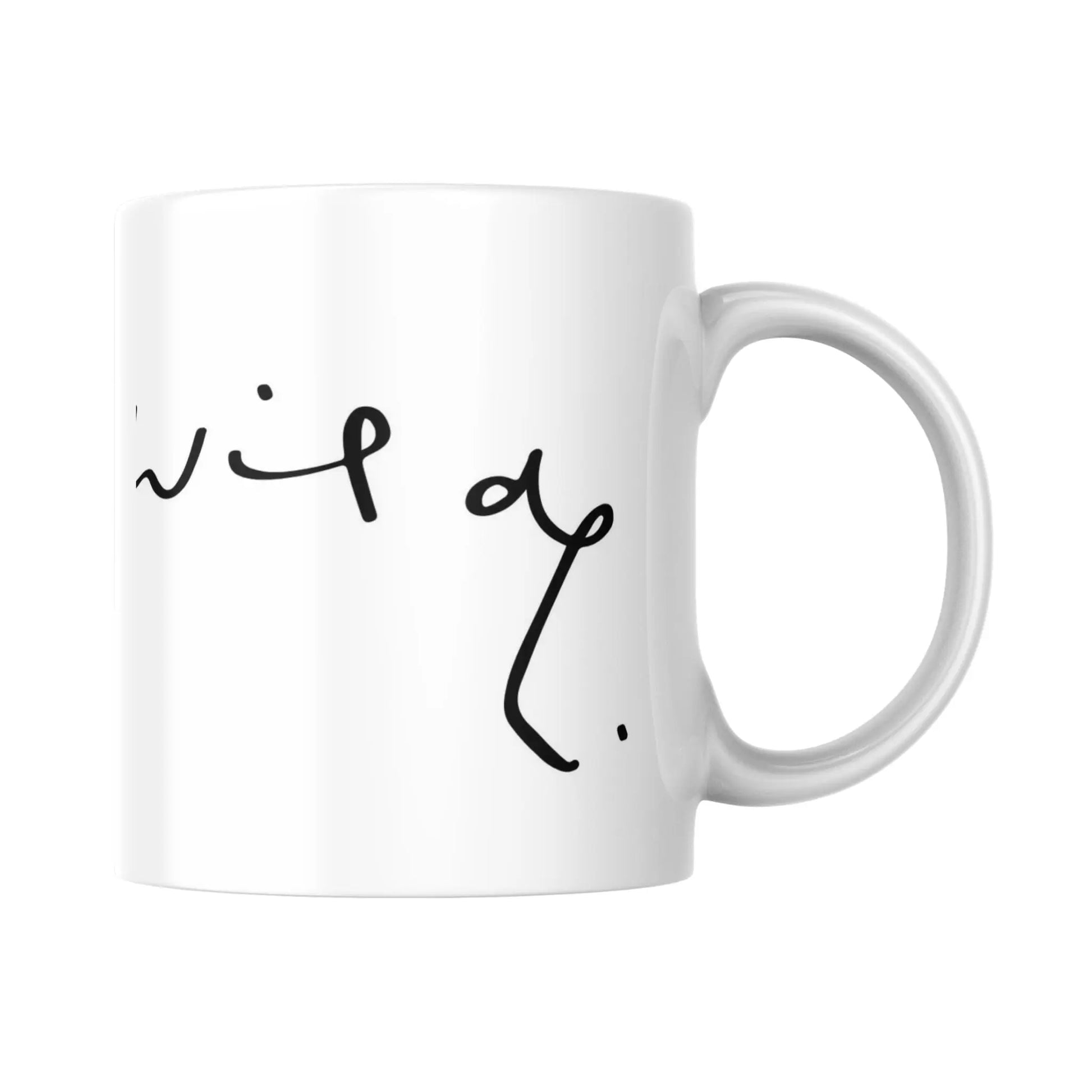 Mug Signature d'Oscar Wilde (partie droite) - Place des Images