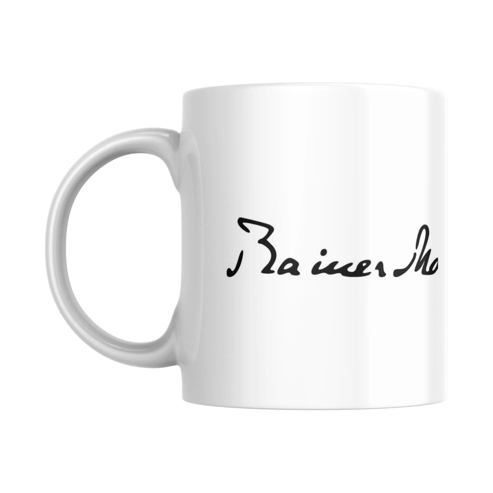 Mug Signature de Rainer Maria Rilke (partie gauche) - Place des Images