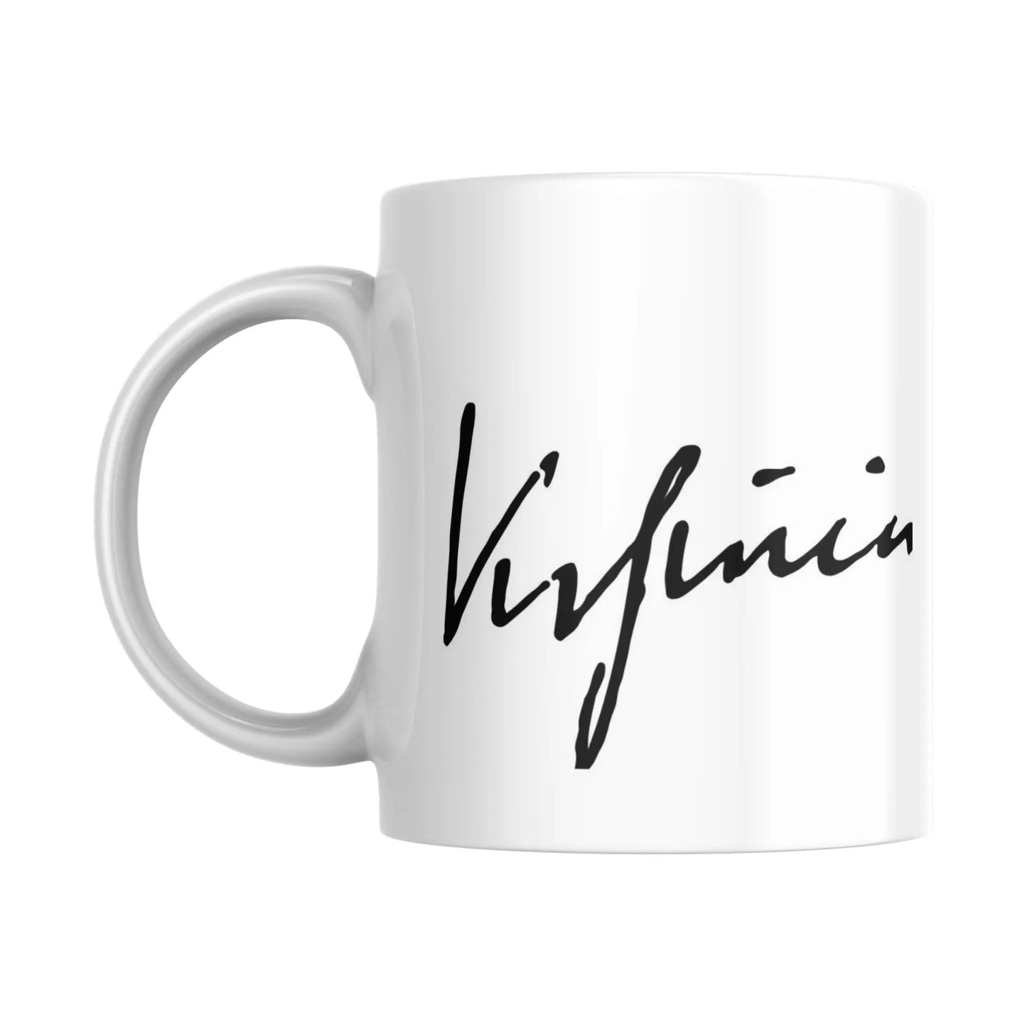 Tasse Signature de Virginia Woolf (partie gauche) - Place des Images