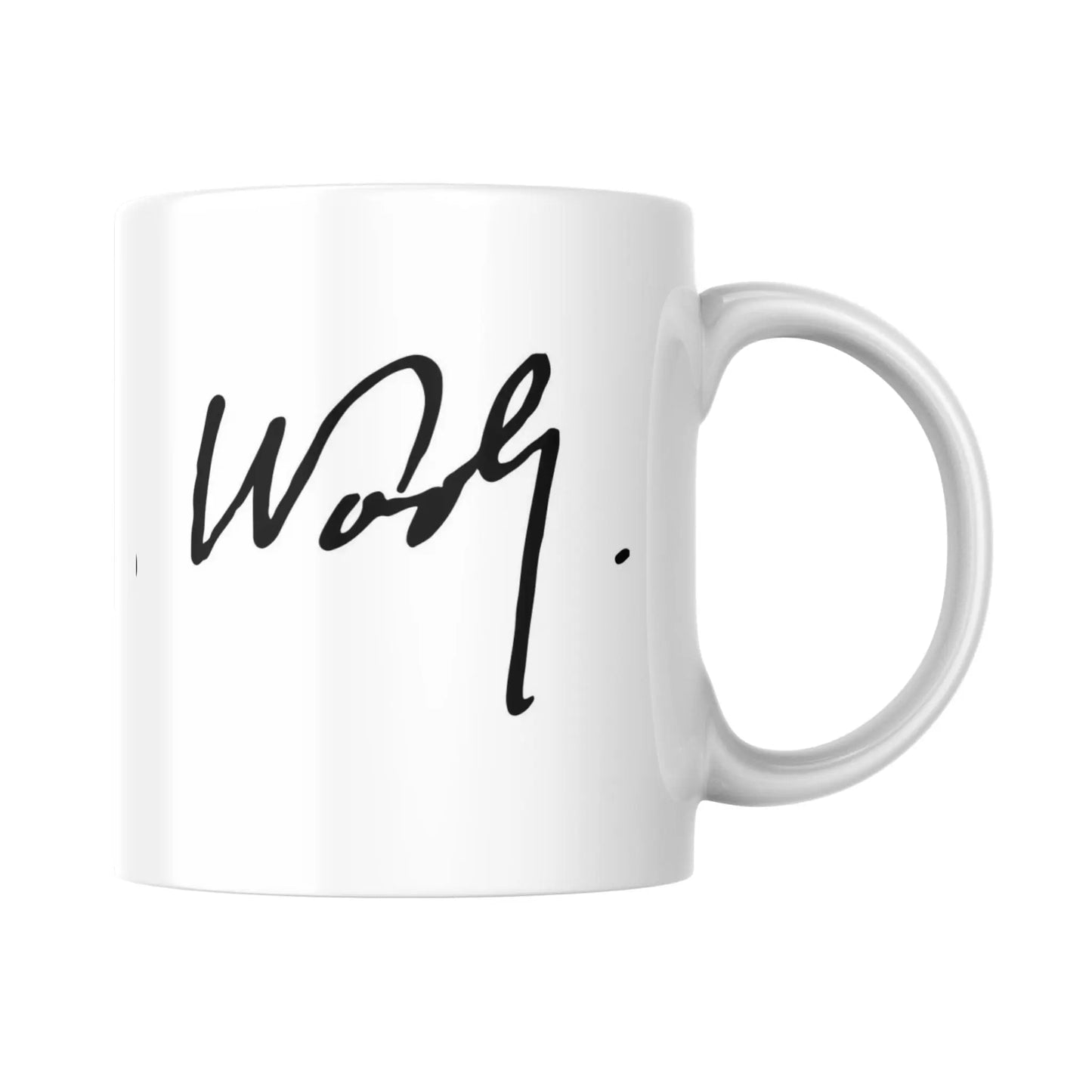 Tasse Signature de Virginia Woolf (partie droite) - Place des Images