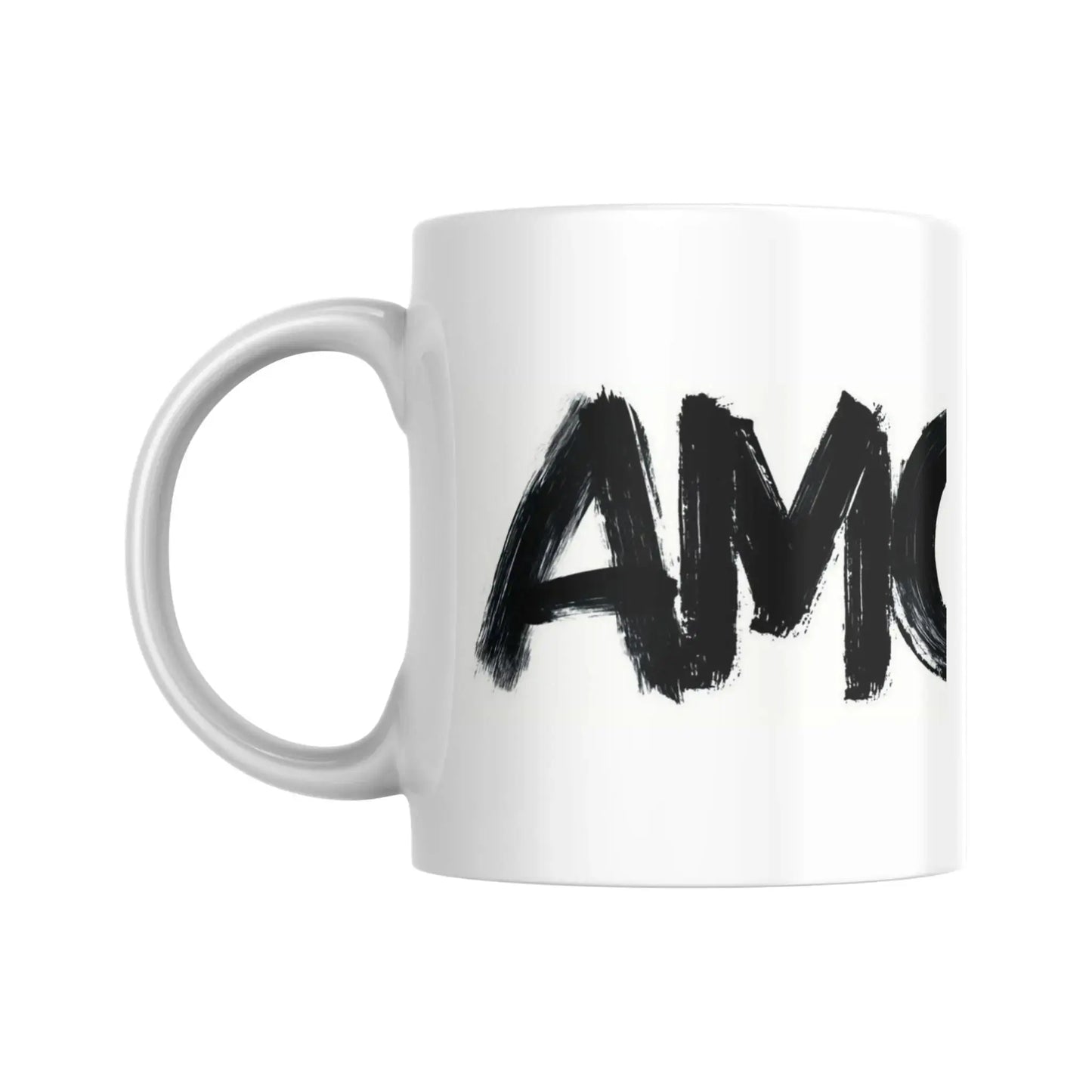 Mug "AMOUR" façon graffiti (partie gauche) - Place des Images
