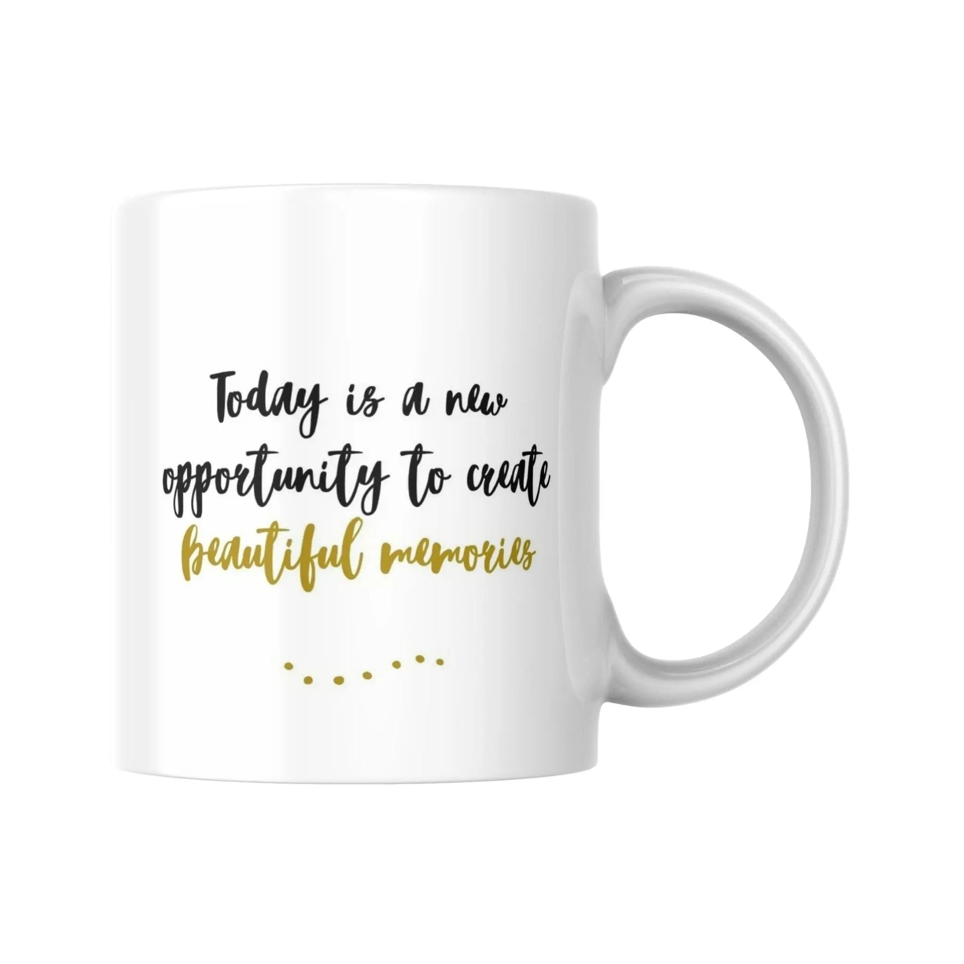 Tasse bilingue "Aujourd'hui est une nouvelle opportunité..." - Place des Images