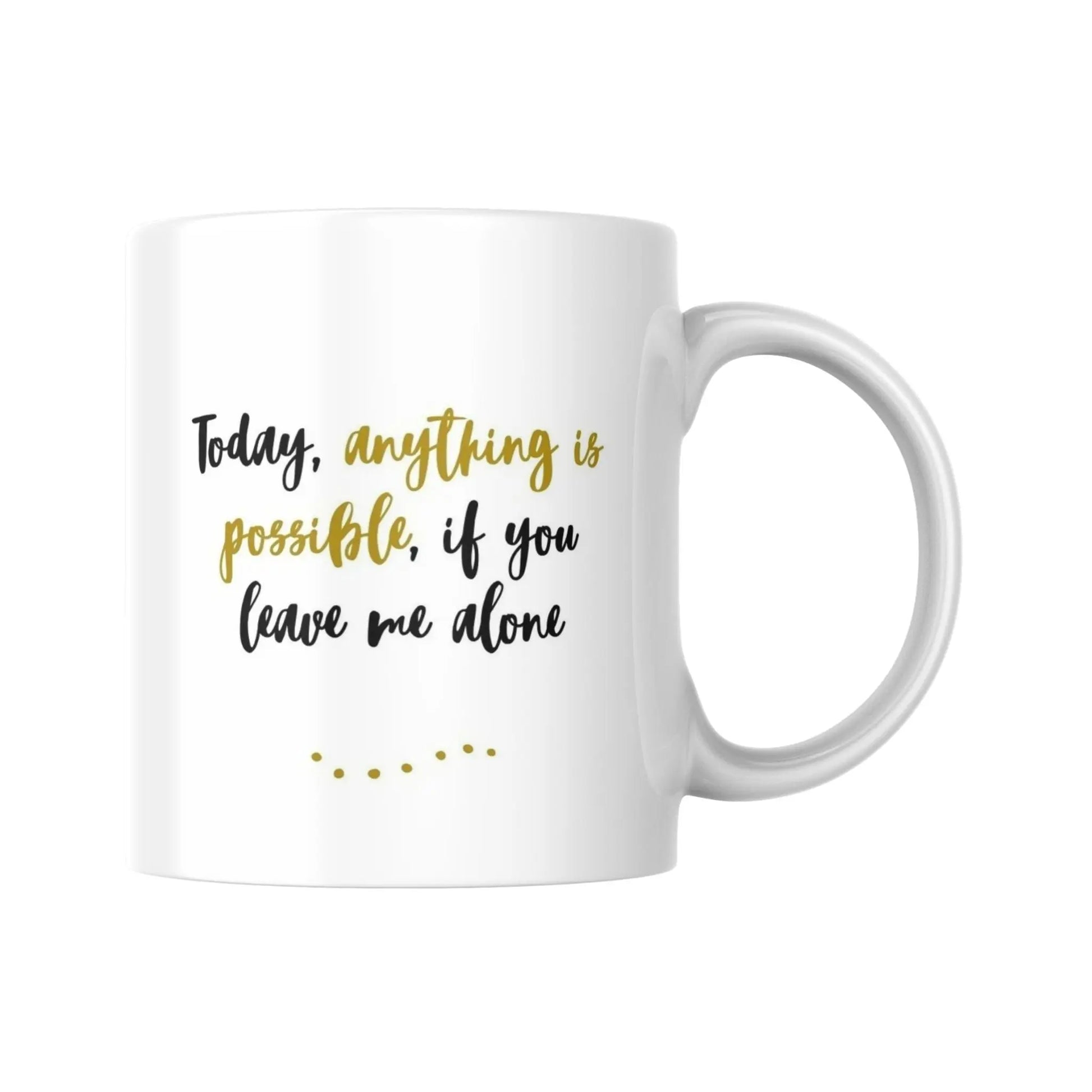 Tasse bilingue "Aujourd'hui, tout est possible" - Place des Images