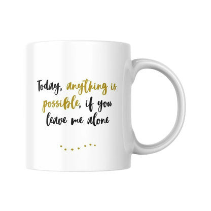 Tasse bilingue "Aujourd'hui, tout est possible" - Place des Images