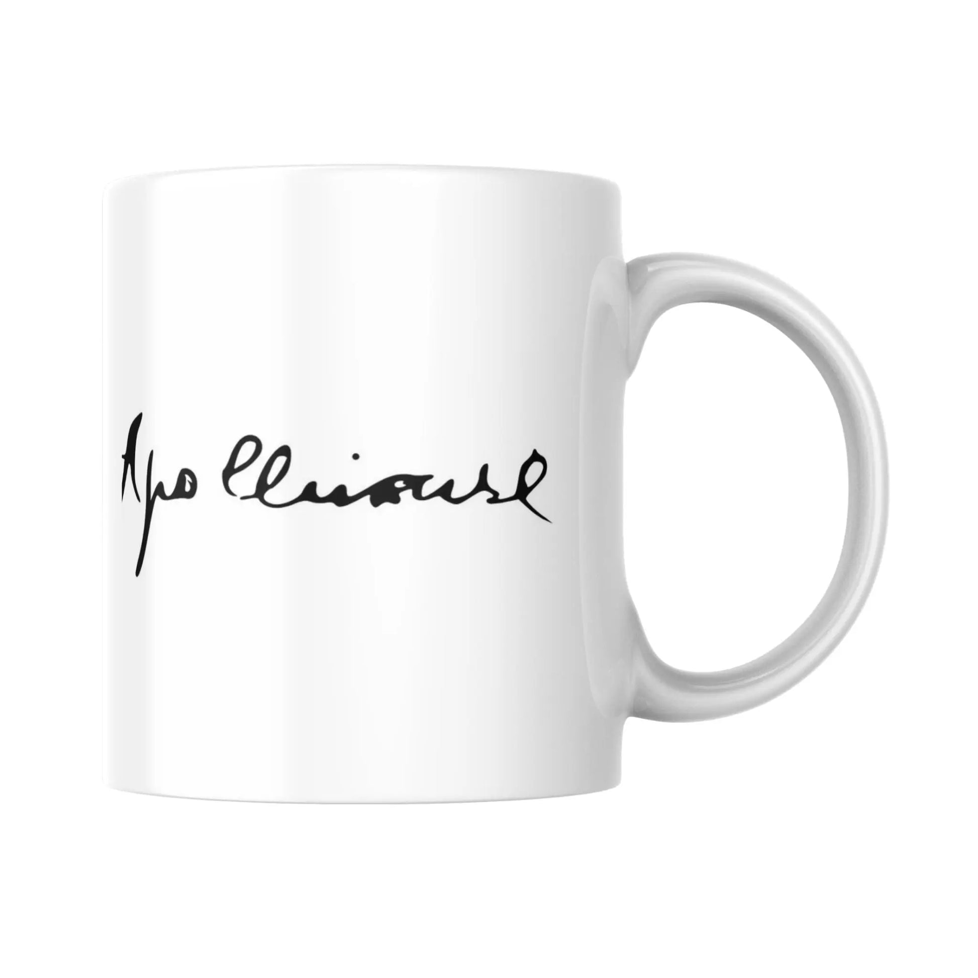 Mug signature de Guillaume Apollinaire (partie droite) - Place des Images