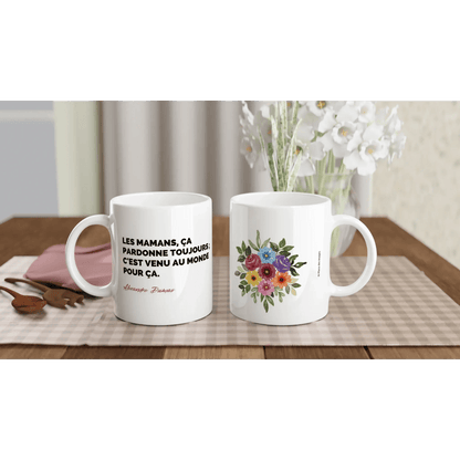 Mug / Tasse Citation Alexandre Dumas sur les mamans (vue d'ensemble) - Place des Images