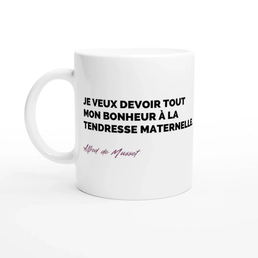 Mug Citation d'Alfred de Musset sur les mamans - Place des Images