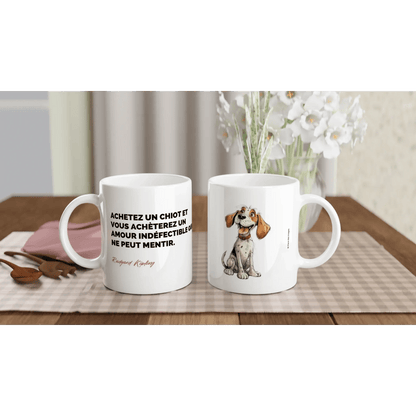 Mug Citation de Kipling sur les chiens - Place des Images