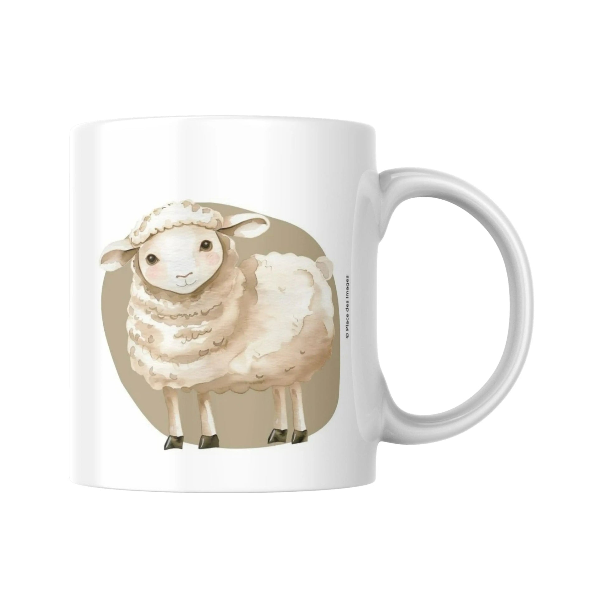 Mug enfant Cochon & Mouton vue 2 - Place des Images