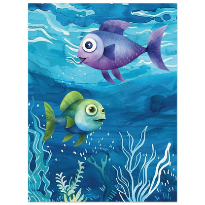 Affiche / poster Poissons exotiques