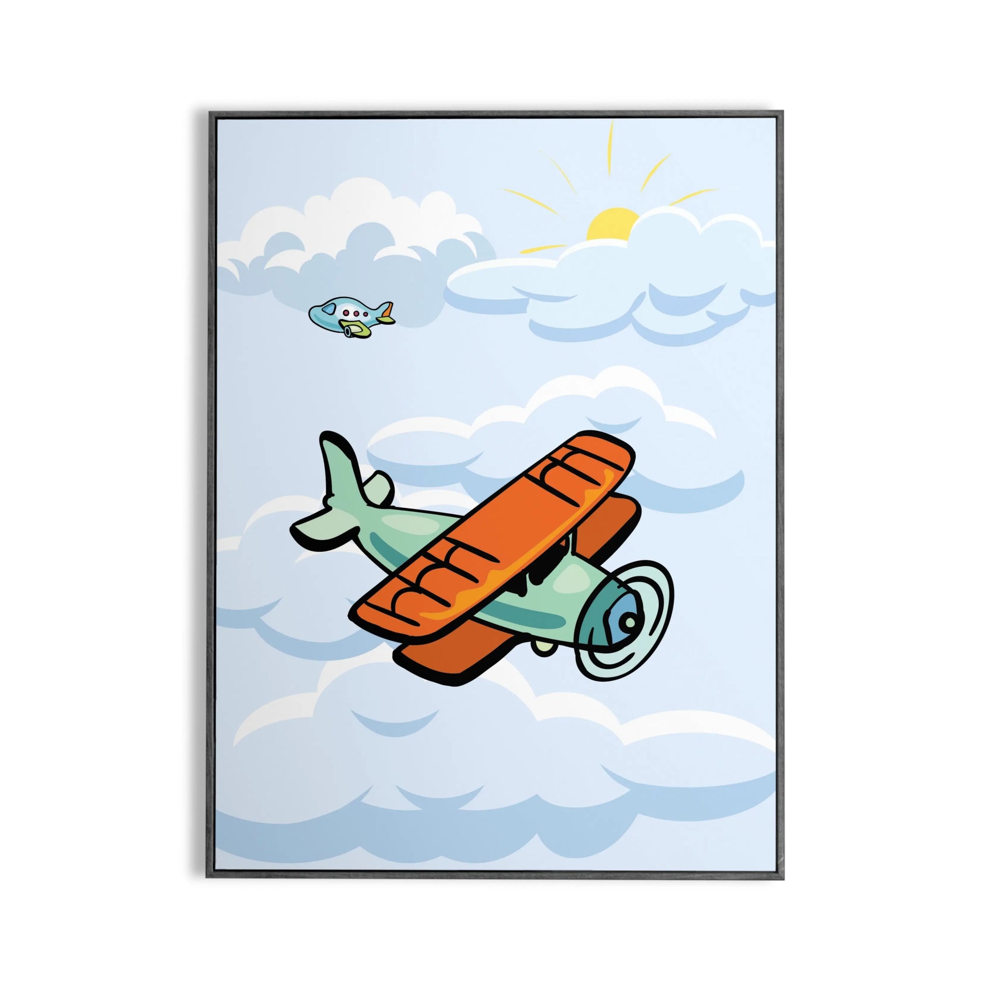 Affiche / poster pour enfant : Pilote un avion Place des Images