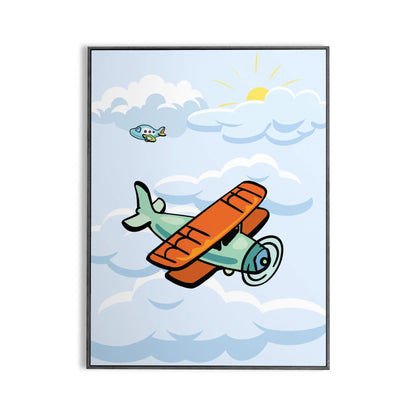 Affiche / poster pour enfant : Pilote un avion Place des Images