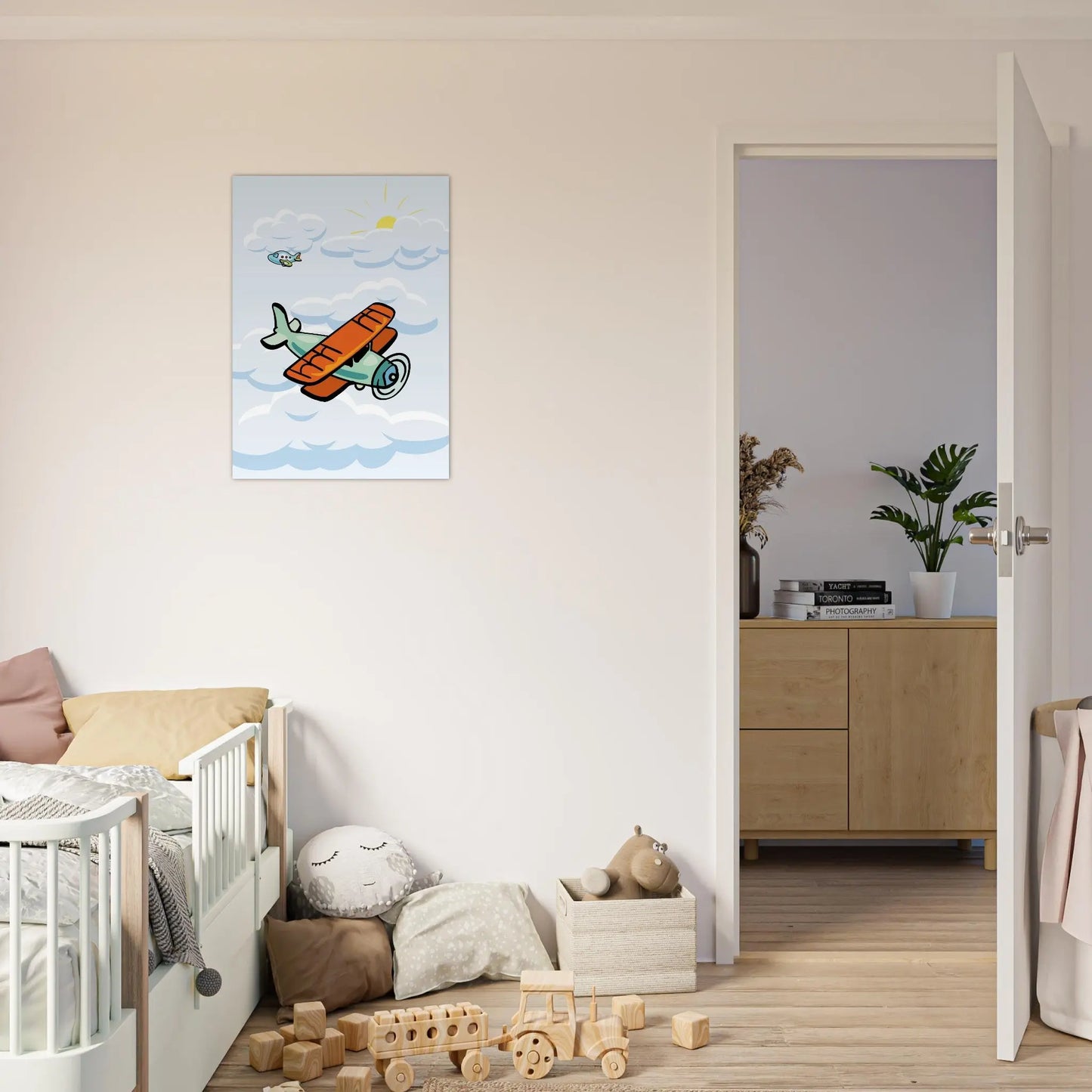 Affiche / poster pour enfant : Pilote un avion