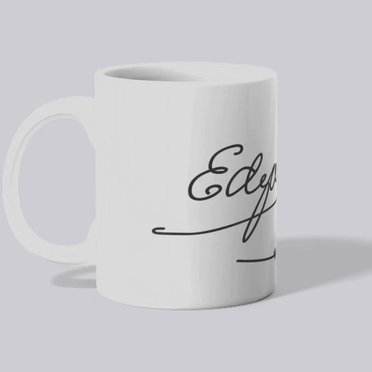 Mug Signature d'Edgar Allan Poe (présentation vidéo) - Place des Images