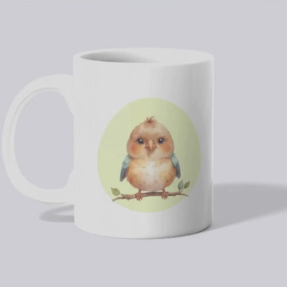 Mug enfant Oiseau & Chat (vue panoramique) - Place des Images
