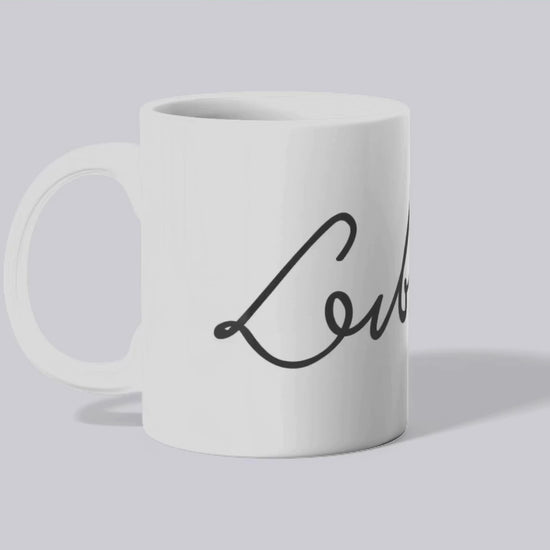 Mug Signature de Gottfried Wilhelm Leibniz (présentation vidéo) - Place des Images