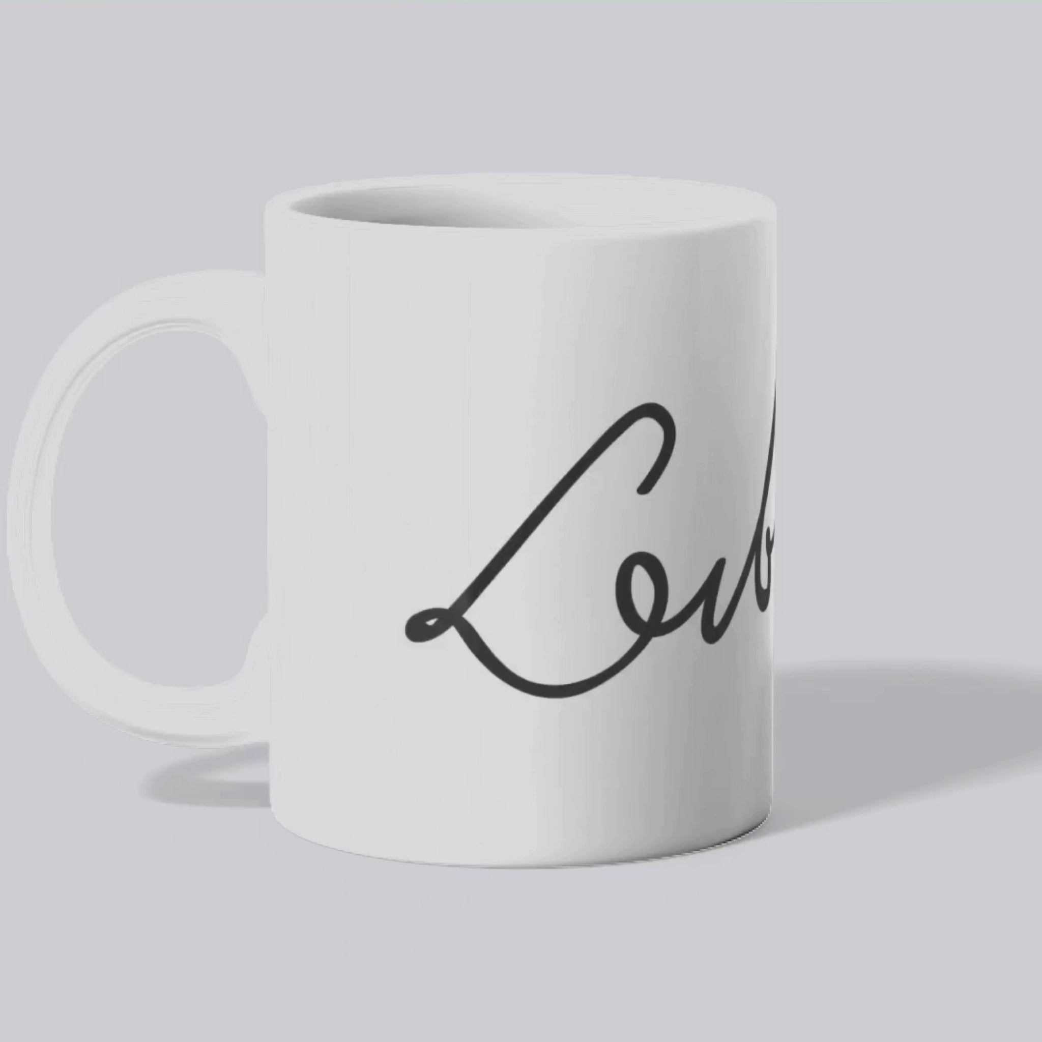 Mug Signature de Gottfried Wilhelm Leibniz (présentation vidéo) - Place des Images