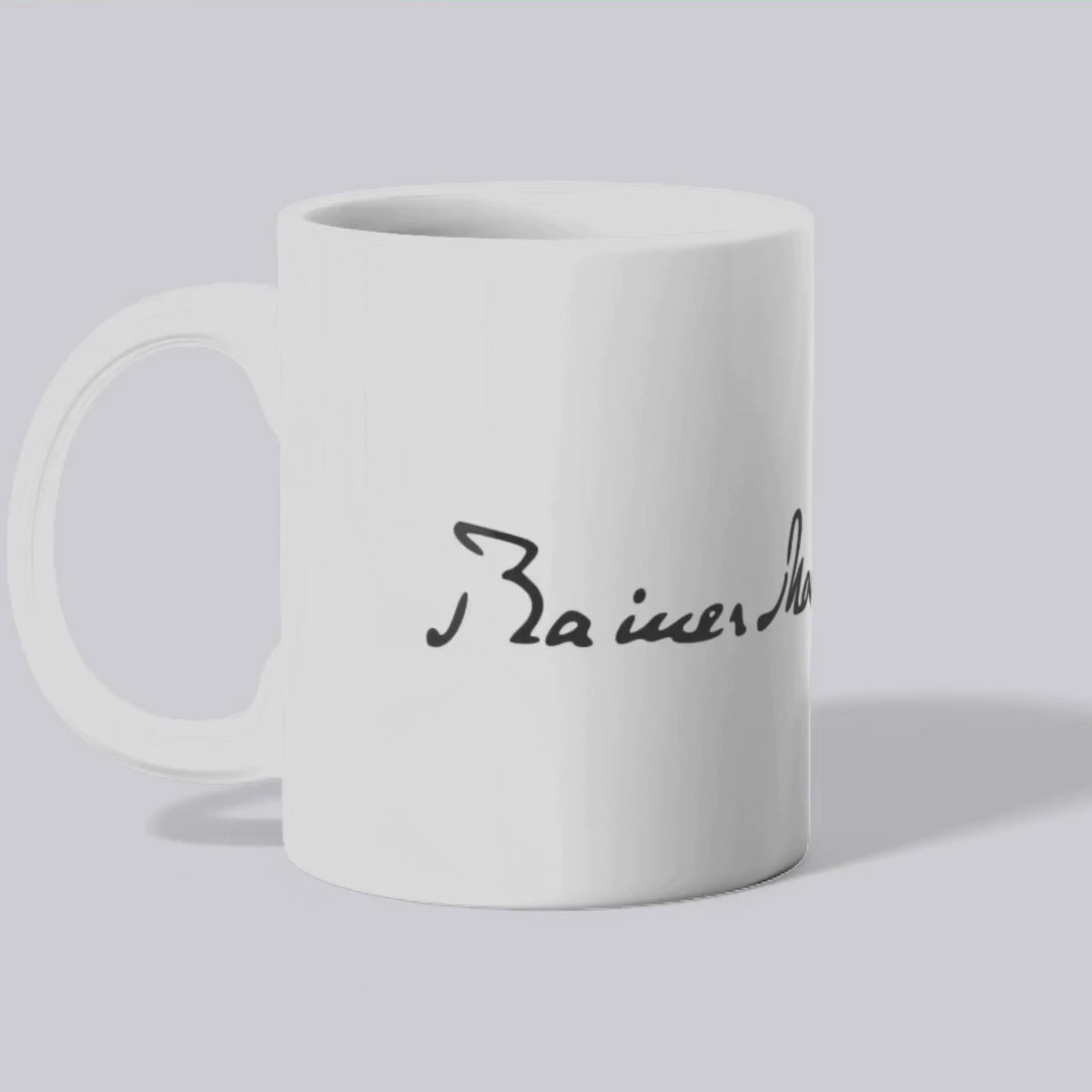 Mug Signature de Rainer Maria Rilke (présentation vidéo) - Place des Images
