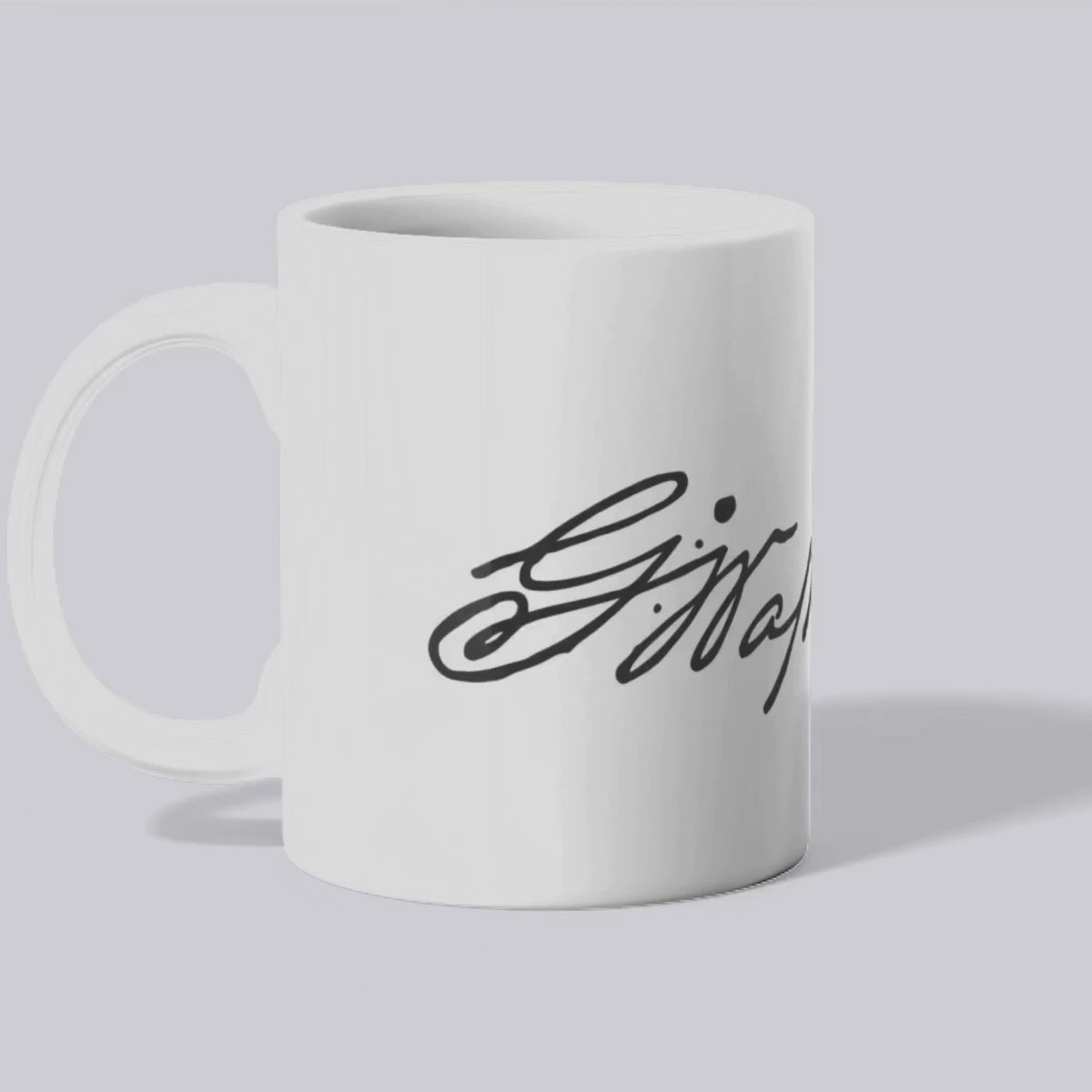 Mug Signature de George Washington (présentation vidéo) - Place des Images