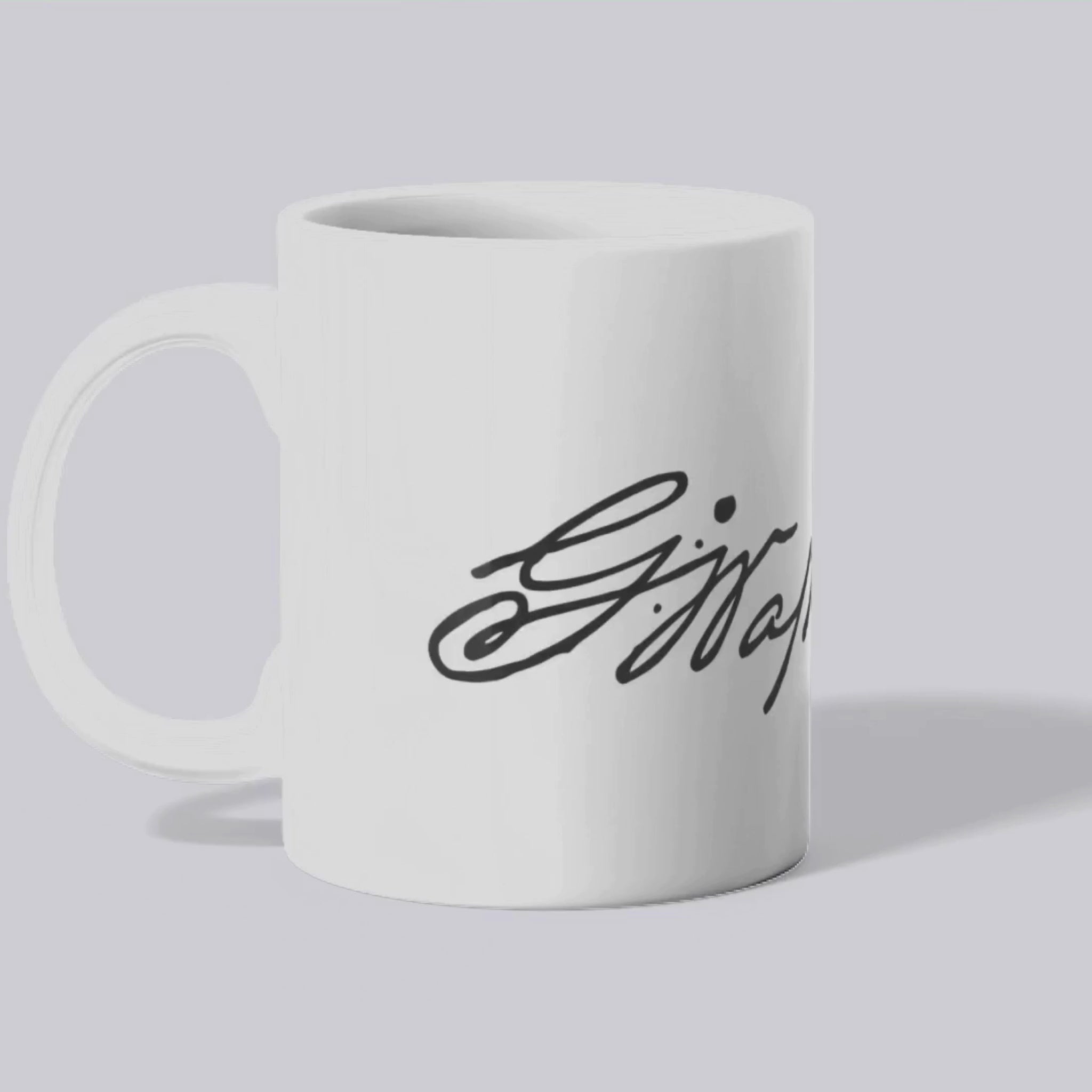 Mug Signature de George Washington (présentation vidéo) - Place des Images