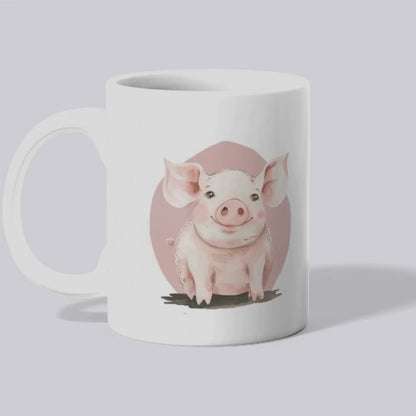 Mug enfant Cochon & Mouton (vue panoramique) - Place des Images