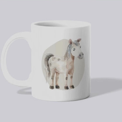 Mug enfant Cheval & Vache (panoramique) - Place des Images