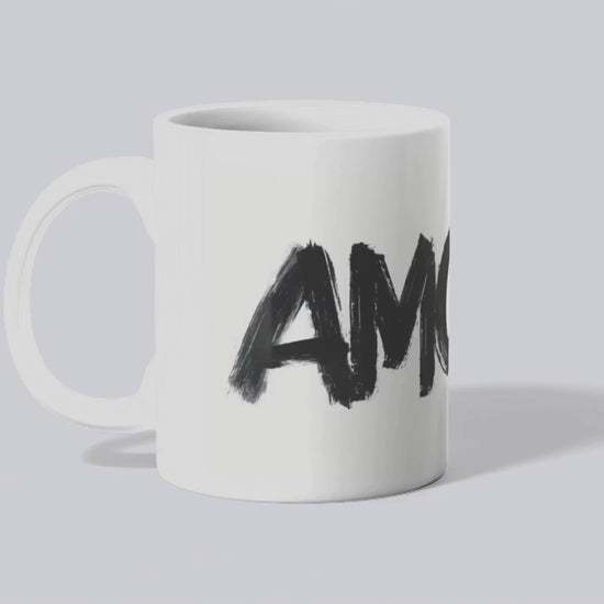 Vidéo Mug / Tasse "AMOUR" façon graffiti - Place des Images