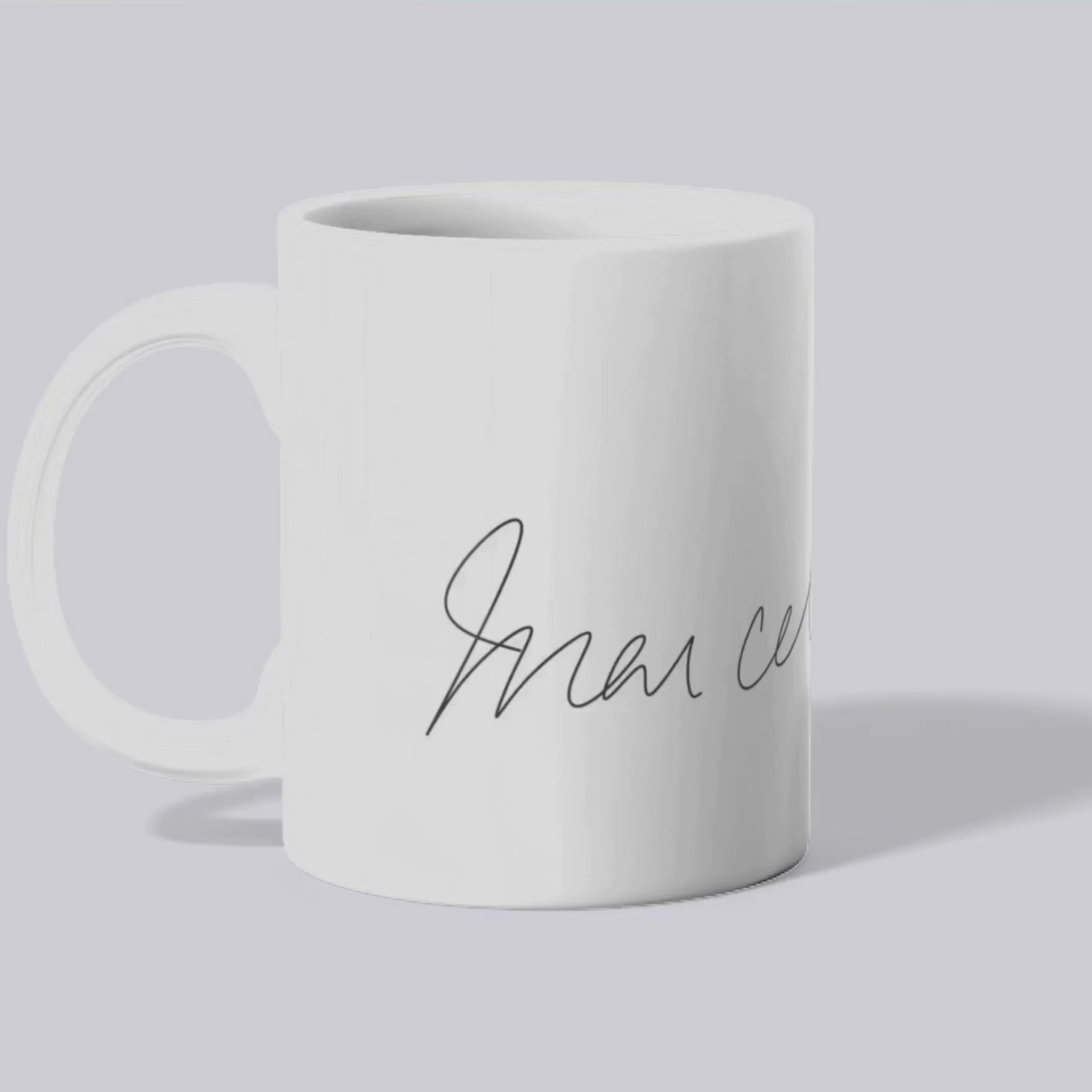 Tasse Signature de Marcel Proust (présentation vidéo) - Place des Images